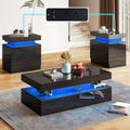 LED 3‑Piece Coffee Table Set